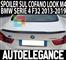 BMW SERIE 4 F32 COUPE SPOILER POSTERIORE SUL COFANO ABS LOOK