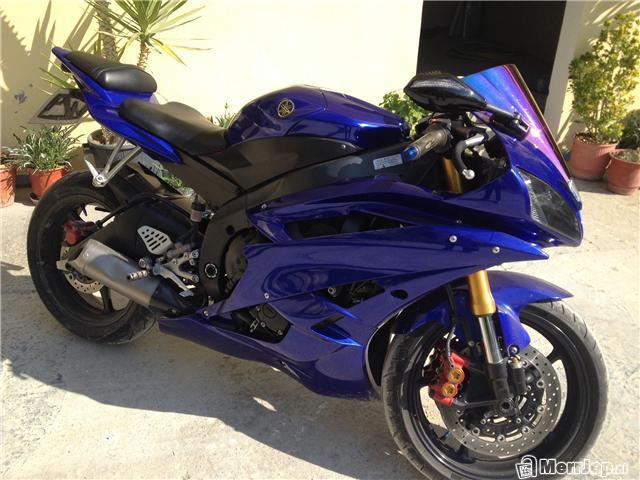 Yamaha r6 600cc blu -07