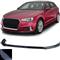 Spoiler anteriore labbro paraurti nero lucido per Audi A3 8V