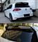 ALETTONE TETTO VW GOLF 7 & 7.5 SPOILER POSTERIORE RLINE NERO