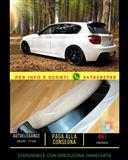 �� Spoiler i zi me shkëlqim i përshtatshëm për BMW Seria 1 F