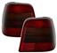 Set di luci posteriori per VW Golf 4 1J in rosso nero luci p