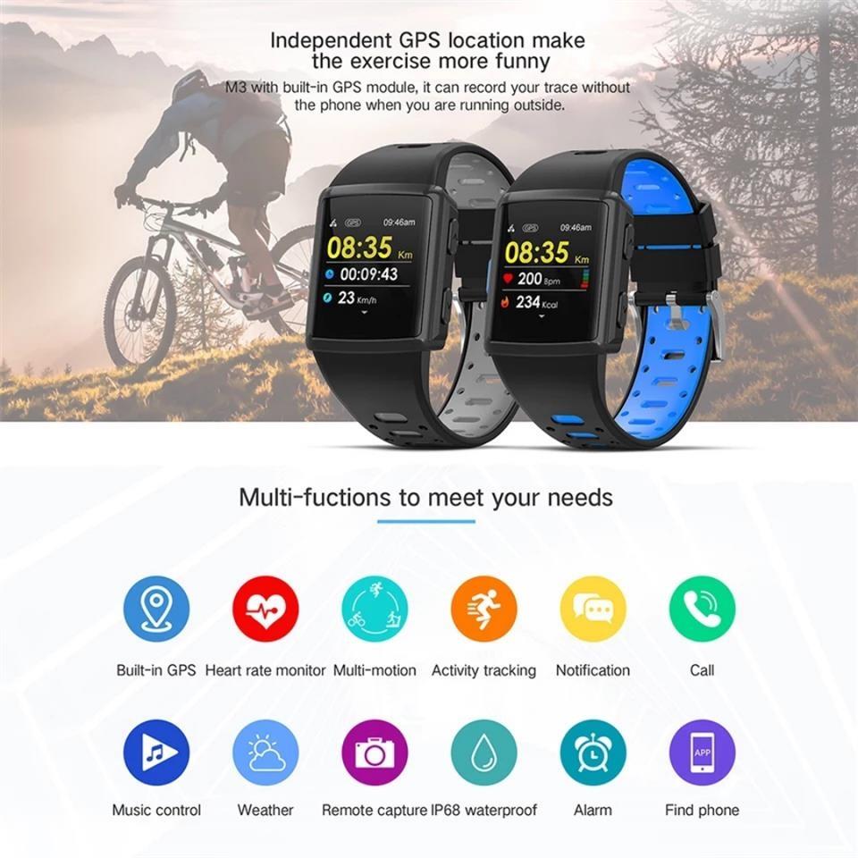 Foxy m3 top gps smartwatch