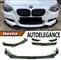 BMW SERIE 1 F20 F21 11-14 SPLITTER PARAURTI ANTERIORE NERO L