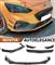 FORD FOCUS MK4 SPLITTER PARAURTI ANTERIORE NERO LUCIDO LOOK 