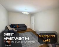 🔥 Shitet Apartament 1+1 “Mahalla e Cakajve , Shkodër! 🔥