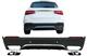 Punte Diffusore Scarico per Mercedes GLC X253 SUV 15-07.19 p