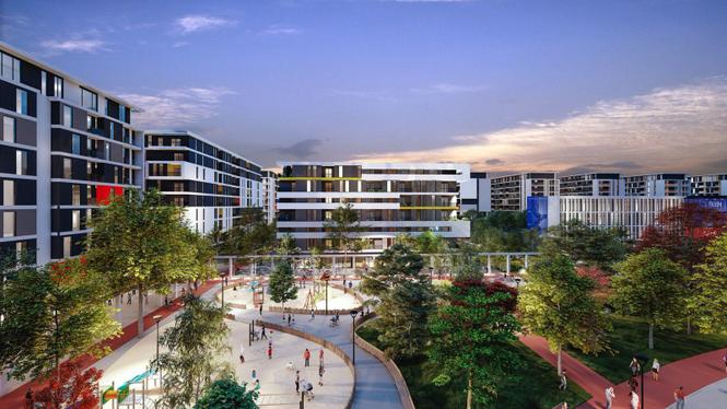 Shitet apartament 2+1+2 Univers City , Qtu Tirane
