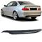 Diffusore posteriore nero adatto per BMW E46 pacchetto M cou