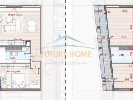 Shitet--Apartament-1+1--Rezidenca-Top-Seven-Tower