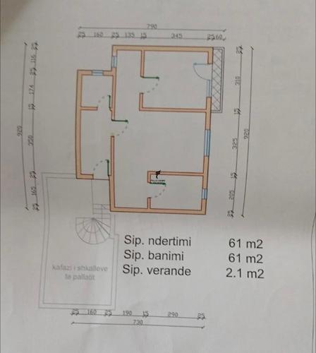 SHITET APARTAMENT 1+1 QENDER 125.000 EURO FH-69765