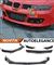 SEAT LEON 1M1 1999-2006 SPLITTER PARAURTI ANTERIORE NERO LUC