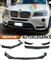 BMW X3 F25 SPLITTER PARAURTI ANTERIORE NERO LUCIDO LOOK RS T