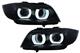 Fari 3D Angel Eyes LED DRL xeno per BMW 3 E90 E91 LCI AFS 08