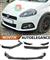 FIAT GRANDE PUNTO EVO ABARTH SPLITTER PARAURTI ANTERIORE NER