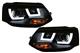 Fari LED TFL per VW Transporter T5 Multivan Facelift 10-15 U