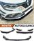 RENAULT MEGANE MK4 2018+ SPLITTER PARAURTI ANTERIORE NERO LU