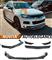 VW TOUAREG 7P SPLITTER PARAURTI ANTERIORE NERO LUCIDO LOOK R