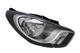 Faro destro per Hyundai i10 PA H4 11/10 - 12/13 motore Nero 