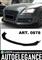 SPLITTER ANTERIORE PER AUDI TT 8J FV 2004-2019 LOOK RS NERO 