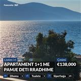 APARTAMENT 1+1 ME PAMJE DETI NE RRADHIME