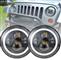 JEEP WRANGLER JK 2007-2016 FARI ANTERIORI LED CON LUCI DIURN