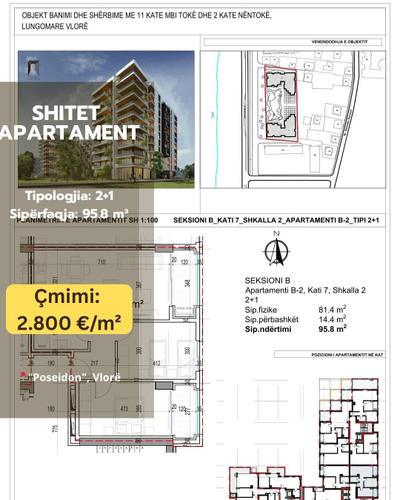 Shitet apartament