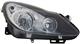 Faro destro per Opel Corsa D 7/06-1/11 H1 H7 + motore regola