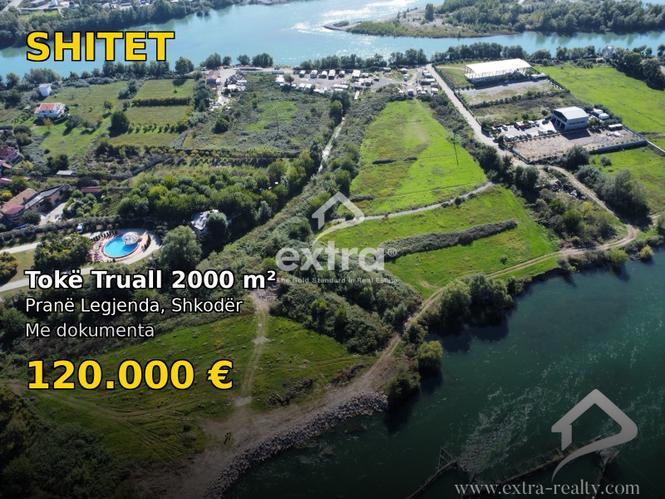 Shitet toke truall 2000m2 ne ishull bahcallek shkoder