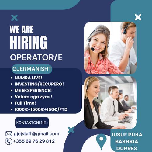 Operator/e/Retention