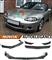 MAZDA MX5 NB SPLITTER PARAURTI ANTERIORE NERO LUCIDO LOOK RS