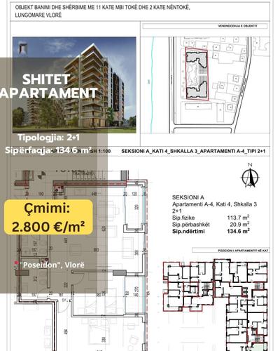 Shitet apartament