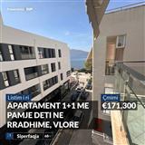 SHITET APARTAMENT 1+1 ME PAMJE DETI NE RRADHIME, VLORE