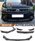 VW TIGUAN II AD1 SPLITTER PARAURTI ANTERIORE NERO LUCIDO LOO