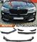 BMW X4 F26 SPLITTER PARAURTI ANTERIORE NERO LUCIDO LOOK RS -