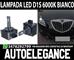 COPPIA LAMPADE D1S A LED 6000K BIANCO PER LANCIA DELTA 12000