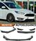 FORD FOCUS MK3 III LIFT SPLITTER PARAURTI ANTERIORE NERO LUC