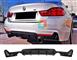 DIFFUSORE BMW SERIE 4 F32 F33 F36 SOTTO PARAURTI POSTERE ABS