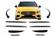 MERCEDES CLASSE A W177 2018+ SPLITTER PARAURTI ANTERIORE MOD