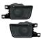 Set fendinebbia per VW Golf Mk3 Vento in nero H3