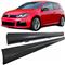 MINIGONNE LATERALI PER VW GOLF 6 VI 2008-2013 SOTTO PORTA RL