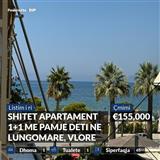 SHITET APARTAMENT 1+1 ME PAMJE DETI NE LUNGOMARE, VLORE