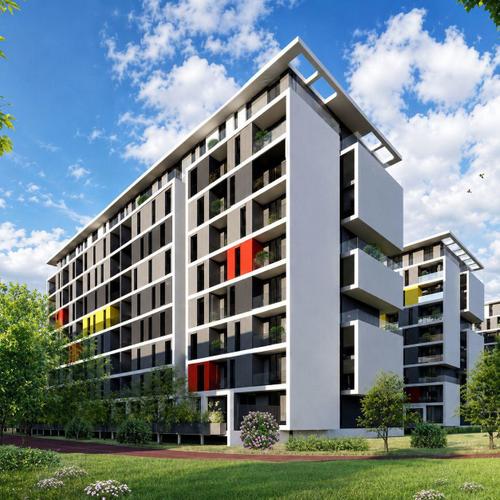 APARTAMENT NE SHITJE 2+1 UNIVERS CITY