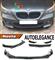 BMW SERIE 5 E60 E61 SPLITTER PARAURTI ANTERIORE NERO LUCIDO 