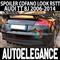 AUDI TT 8J 2006 AL 2014 SPOILER POSTERIORE SUL COFANO LOOK T