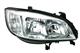 Faro destro per Opel Zafira A F75 3/99-6/05 H7 HB3 Alogeno L