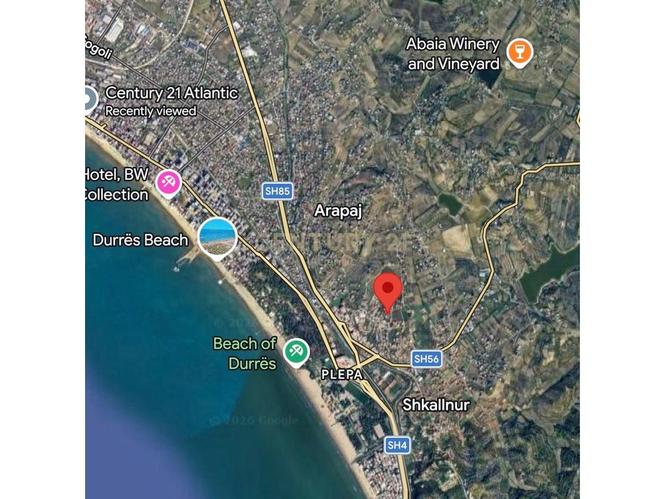 Shitet tokë 800 m² në Plepa / Shkallnur (500 m² arë + 300 m²