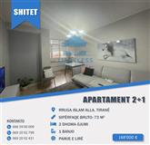 Shitet Apartament 2+1 tek rruga Islam Alla (ish Adidas)