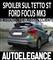 ALETTONE LOOK ST - SPOILER POSTERIORE SUL TETTO FORD FOCUS M