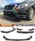 MERCEDES CLASSE S W222 SPLITTER PARAURTI ANTERIORE NERO LUCI